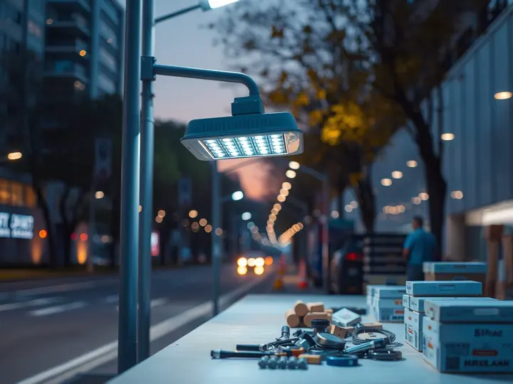 宝吉LED路灯道路照明应用场景