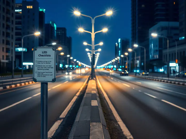 LED路灯在市政道路上的应用场景,体现资质适用范围